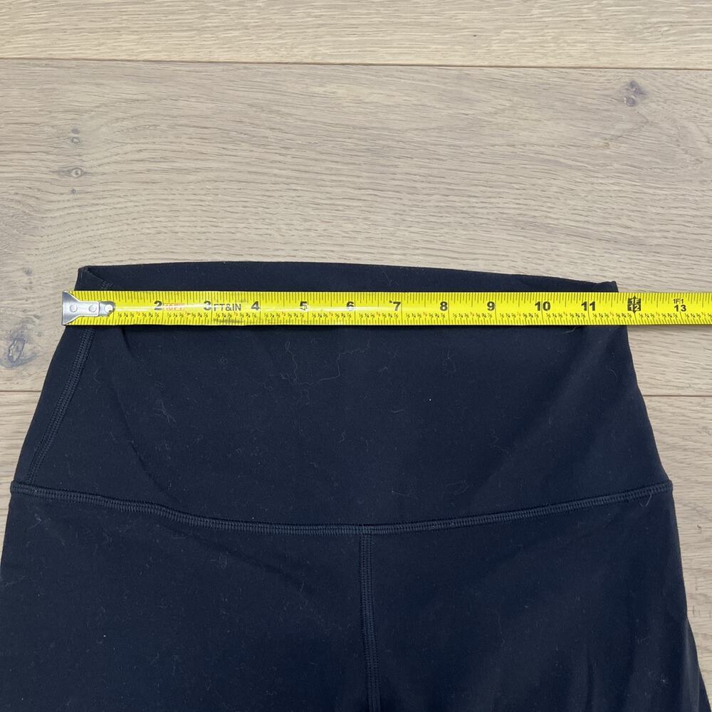 Lululemon Womens Train Time Black Crop Leggings Size 6 - Picture 6 of 8